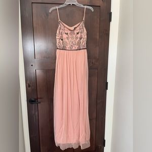 Boohoo Pink Formal Dress